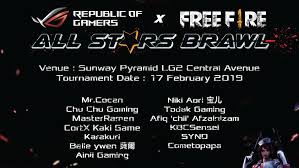 Tournament format for the free fire pakistan league season 2 2021. Rog X Free Fire All Stars Brawl Tournament Happening At Sunway Pyramid Nasi Lemak Tech