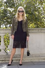 Little Black Lace Dress Suede Moto Jacket Bows Sequins Little Black Lace Dress Lace Dress Black Lace Dress