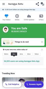 Aarogya Setu On Twitter This Will Enable You To Assess Your Risk Some Bt Contacts Can Be For Short Durations During Travel Some Can Be When You Have Masks On Without Any