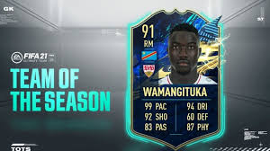 The right midfielder has been in stellar form for the bundesliga side, scoring a total of 13 goals in 27 appearances. Fifa 21 Wamangituka Tots Disponivel Em Dme Fifa Brasil Noticias