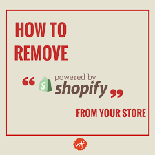 Delete this code, then save. How To Remove Powered By Shopify 2 Easy Methods