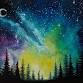 Paint Nite: Moonlit Forest Milky Way event image