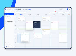 Zendenta Calendar View In 2020 Calendar View Calendar Web App Design