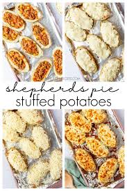 Shepherd S Pie Stuffed Potatoes In 2020 Recipes Shepherds Pie Favorite Recipes Dinner