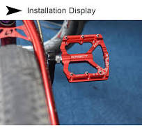 OEM/ODM BUCKLOS pedali per bicicletta CNC piatto ultraleggero in alluminio  MTB pedali per bici cuscinetto antiscivolo per Mountain Bike DH XC