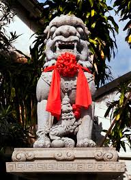 Kion, the son of simba, leads his friends known as the lion guard to protect the pride lands. Statue Of A Vietnamese Guardian Lion With Dog Jld Tifft Images