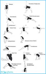 beginners yoga poses chart
