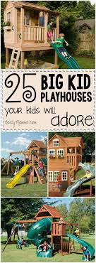 25 big kid playhouses your kids will adore play houses kids playhouse kids outdoor play