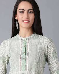 Printed Straight Kurta