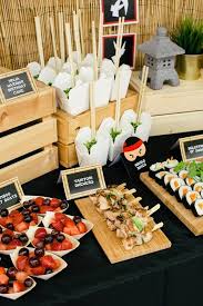 Dinner ideas for large groups. Kara S Party Ideas Japanese Ninja Warrior Birthday Party Kara S Party Ideas
