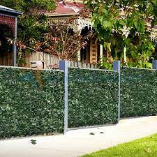 Now people are used to decorating fences with this artificial hedges plants fence which can play a role in greening and protecting. For Outdoor Decor 39 3 118inch Artificial Faux Ivy Privacy Fence Garden Chengfang Artificial Hedges Faux Ivy Leaves Fence Vine Privacy Fence Wall Screen Patio Lawn Garden Decorative Fences Urbytus Com