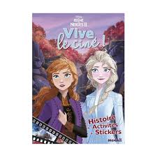 Disney La Reine Des Neiges 2 Vive Le Cine Album Multi Activites Scrapmalin