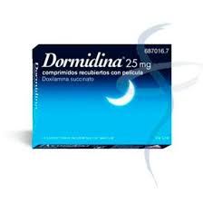 Buy Dormidina 25mg Tablets Doxylamine Sleeping Pills