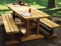 Trestle Picnic Table Plan Outdoor Table Plans Diy Outdoor Furniture Picnic Table