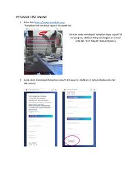 Maybe you would like to learn more about one of these? Petunjuk Test Online