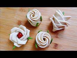 玫瑰花馒头3种家常做法 个个简单漂亮 保证一次成功 youtube afternoon tea food food and drink