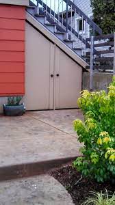 Under Stair Storage Outdoor Stairs Staircase Outdoor Staircase Storage
