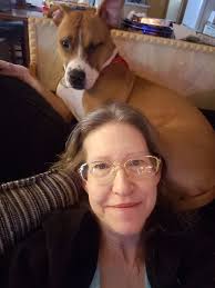 My dog is winking at me. By the expression