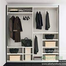 Lengkapi kamar tidur juga dengan produk tempat tidur lengkap dengan lemari pakaian, nakas, dan meja rias sehingga kamar tidur tampak indah dan nyaman di tempati. Lemari Pakaian Minimalis 2 Pintu Liniear Allia Furniture