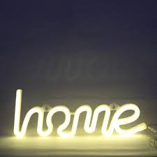 White led signs for bedroom. Ins Home Neon Signs For Room Wall Lights Bedroom Decoration Buy At A Low Prices On Joom E Commerce Platform