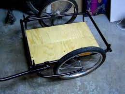 Diy Bike Trailer Build Rebuild Bicycle Trailer Bike Trailer Bike Cart