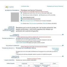 Cv europass modello da compilare modello template. Curriculum In Francese 2021 Consigli E Segreti Per Farsi Notare