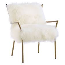 Current price $134.99 $ 134. Modern Chairs Levy White Gold Accent Chair Eurway
