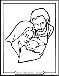 Printable Prayer To St Joseph Prayer Cards And Coloring Pages Jesus Coloring Pages Family Coloring Pages Catholic Coloring