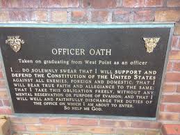 West Point Officers Oath United States Military Academy West Point Military Academy