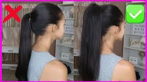 Jennifer lopez elegant ponytail hairstyle. New High Ponytail Hairstyle For School College Work Prom Long Ponytail Trending Hairstyles Youtube