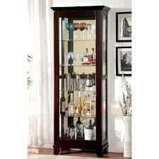 Save on home furniture for all rooms in your home. Furniture Of America Trav Contemporary Walnut Solid Wood Curio Cabinet Overstock 10292330