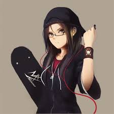 Check out amazing tomboy artwork on deviantart. Pin Di Anime Black Hoodie Tomboy Short Hair Anime Girl