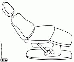 The Dental Chair Coloring Page Coloring Pages Dental Color