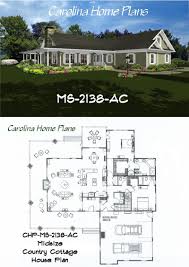 Midsize Country Cottage House Plan With Open Floor Plan Layout Country Cottage House Plans House Plans Cottage House Plans