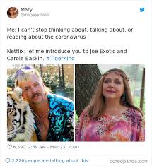 Murder, mayhem, and madness and joe exotic are providing epic funny memes. 30 Best Memes Inspired By The Tiger King Bored Panda