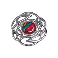While this symbol did begin to show up in celtic art in the latter part of the 5 th century, the spirals used in the designs have been recorded as far back as 600 bc. Celtic Knot Brooch Brooches Heathergems