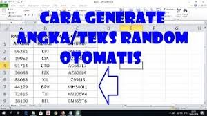 We did not find results for: Cara Generate Angka Dan Teks Random Secara Otomatis Youtube
