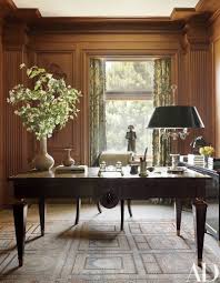 A Neoclassical Style Residence In San Francisco Is Refreshed With Elegant Interiors Home Office Design Home Office Furniture Home Office Decor