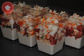 Verrines Mousse De Thon Tomates Et Surimi Recette De Verrine Facile Mousse De Thon Recette Apero Dinatoire
