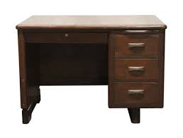 Maybe you would like to learn more about one of these? Vintage Alma Desk Co Wise Economy 4 Drawer Wooden Desk Olde Good Things