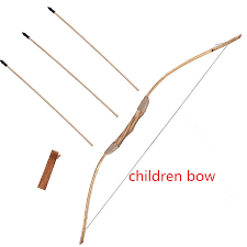 I made about 20 of these for a family reunion, and the kids love them! New Powerful Wooden Wood Bow With 3 Arrows And Quiver Kids Toy Wood Archery Bow Diy Set Outdoor Fitness Equipment Aliexpress
