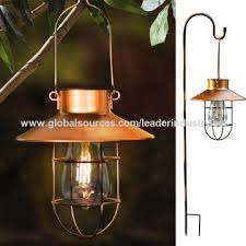Chinabsci Factory Metal Hanging Solar Lights Lantern Lamp With Shepherd Hook Garden Ornament On Global Sources
