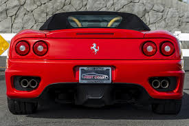 Ferrari ff 6.3l v12 2015. Used 2004 Ferrari 360 Modena Spyder For Sale Sold West Coast Exotic Cars Stock C1917