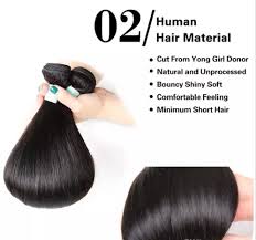 Available weave hair in a variety of hairstyles, sizes. High Quality Grade A Straight 100 Virgin Brazilian Or Indian Weave Hair 3 Piece Bundle
