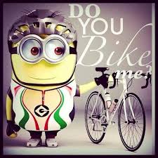 Minions Bike Bike Humor Cycling Art Bicycle Art