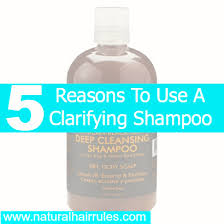 Have a head full of thick natural hair? 5 Reasons To Use A Clarifying Shampoo Natural Hair Rules