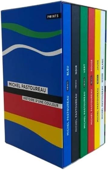 Amazon.fr - Coffret 6 couleurs Michel Pastoureau : Bleu, Noir, Vert, Rouge, Blanc et Jaune - Pastoureau, Michel - Livres