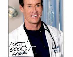 John c. mcginley autographed signed scrubs dr. perry cox photograph