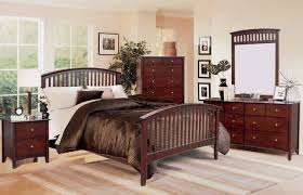 Whether you need a double, queen, or king, this bed fills the bill, and does so in grand style. Mission Style Bedroom Set Dark Brown Furniture Set