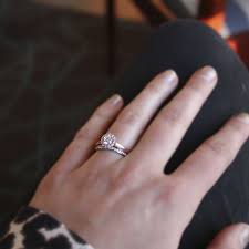 Rose Gold Engagement Ring White Gold Wedding Band Mix Match Wedding Rings Black Wedding Rings Kay Jewelers Engagement Rings White Gold Engagement Rings